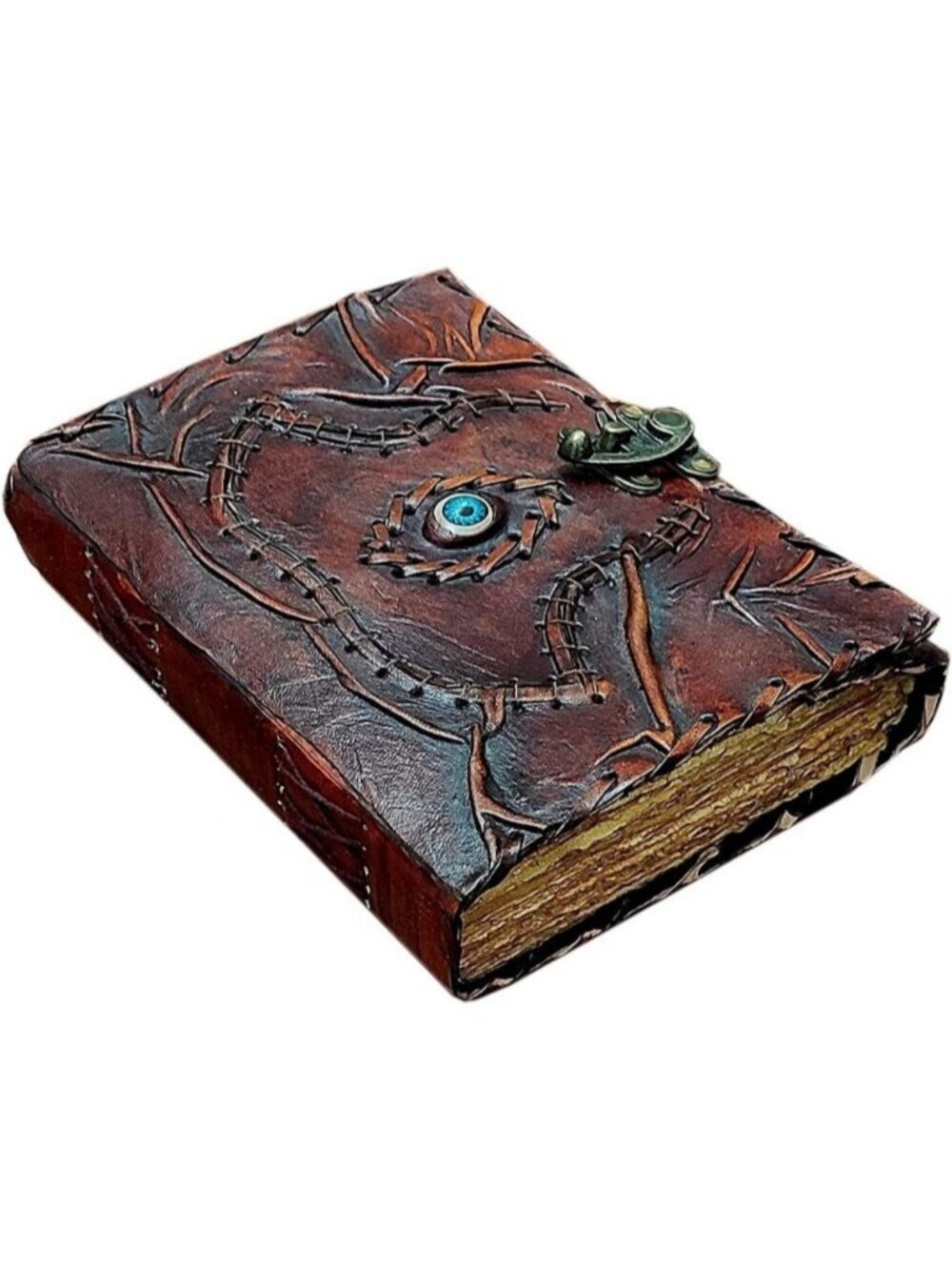 Hocus Pocus Book of Spells Hocus Pocus Spell Book Prop Brown Halloween Decor 7X5